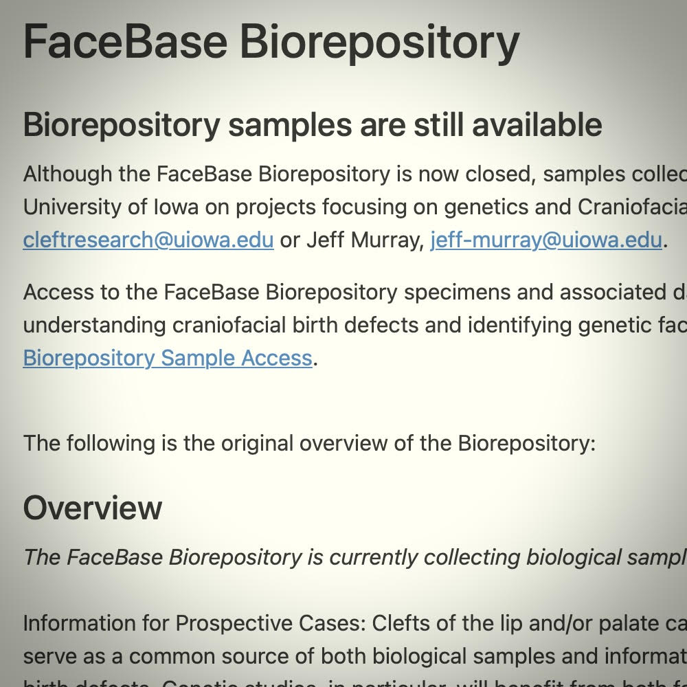 Biorepository thumbnail